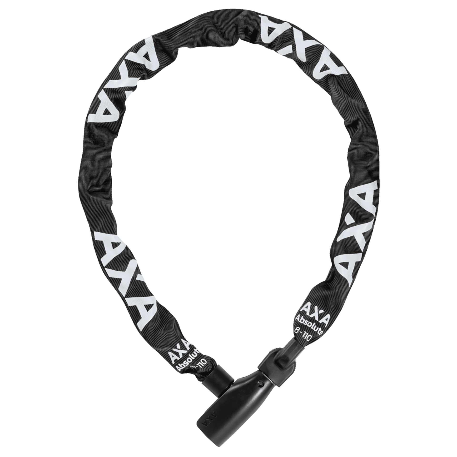AXA Absolute Kædelås med Nøgle, 8,0 mm x 110 cm