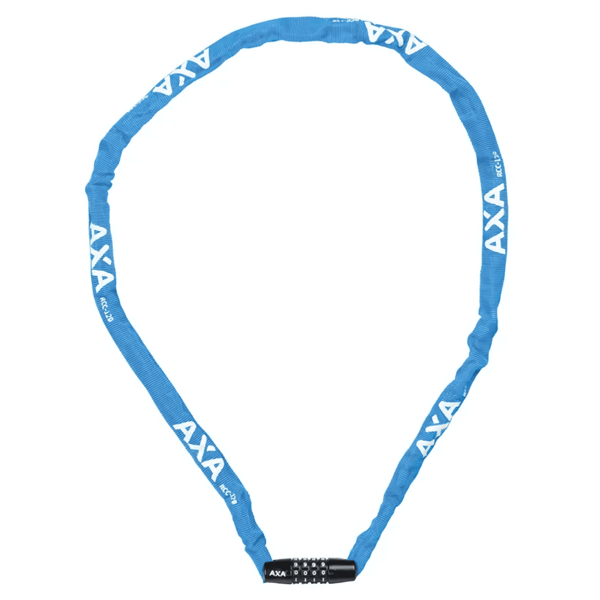 AXA Rigid RCK Kædelås med Kode, 3,5 mm x 120 cm
