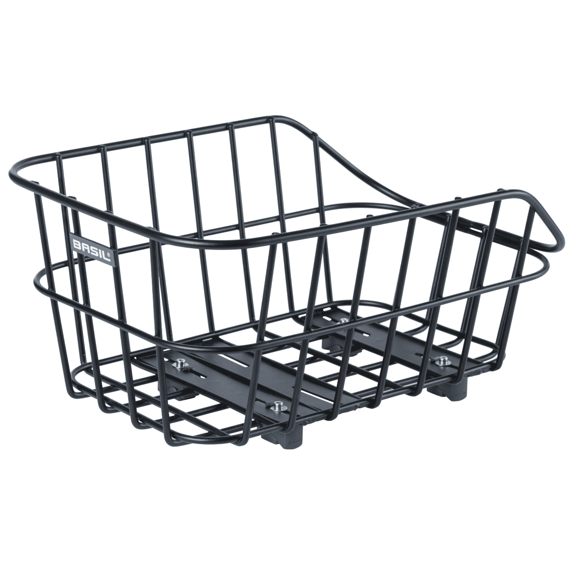 Basil Cento Kurv Aluminium fastmonteret, 39,5x24x15 cm